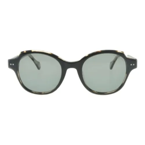 INES DE LA FRESSANGE OVAL SUNGLASSES Унисекс Черный