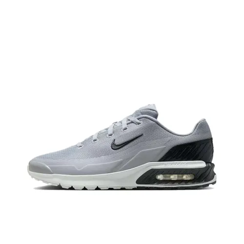 Nike Air Max BIA Амортизация Износостойкие Низкие Кроссовки для Бега Мужские Темно-Серый Дым