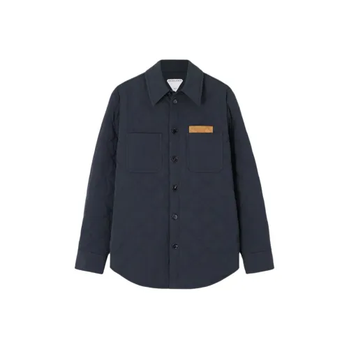 Bottega Veneta FW25 Куртки и Пальто Женские Морской Синий