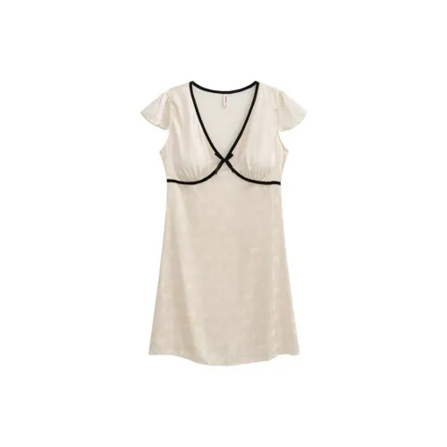 MEIJIAO Интернет Знаменитый Позиционирование Стиль Корейский стиль Ледяной шелк Домашняя одежда Женская