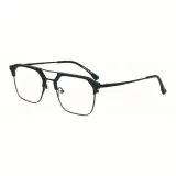 Древесное зерно Черный + Защита от синего света, 0 диоптрий