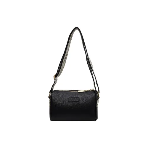 YAKEDA YAY ПУ (полиуретан) Сумка через плечо Стандартная Женская Черная Светло-коричневая