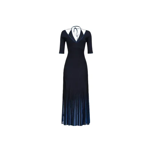 PINKO Blue Женские Короткие Платья с Рукавами
