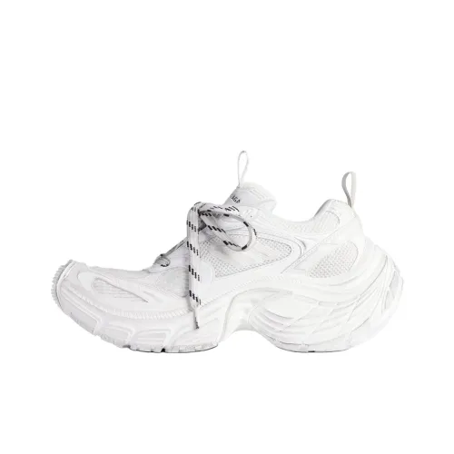 Balenciaga 6XL Толстоподошвенные кроссовки Low Топ Белый Женские