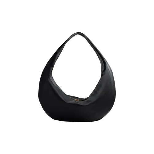 KHAITE Сумка-хобо из нейлона плечо сумка размер Extra Large женский черный