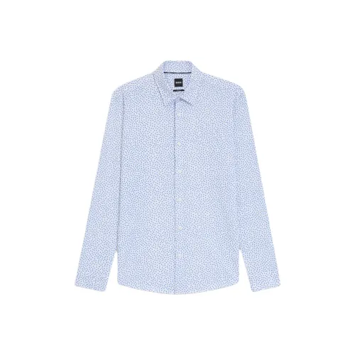 Hugo Boss Светло-Синие Мужские Рубашки