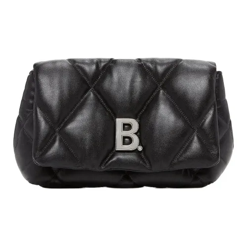 Balenciaga Телячья кожа Клатч Женский Черный