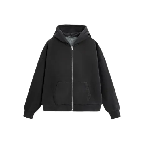 ZARA Темно-серый Мужской Свитшот
