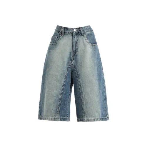 NIUXIAOMO Винтажные синие женские джинсовые шорты