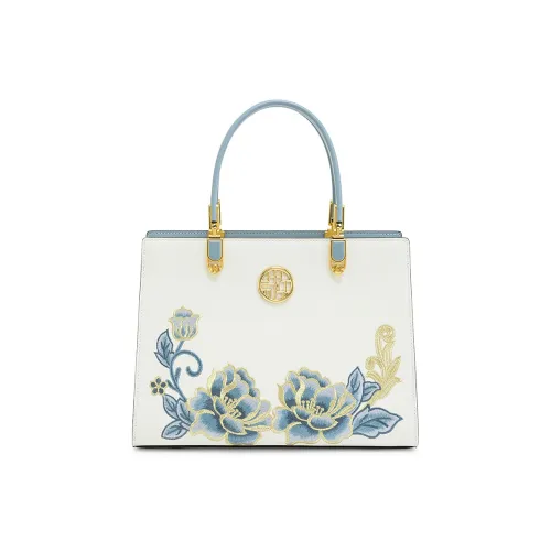 Shenting Коровья кожа Сумка Стандартная Женская Элегантная Белый Абрикос Королевский синий Forbidden city Красный Фиолетовый