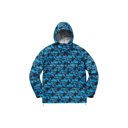 Supreme Синие Унисекс Куртки