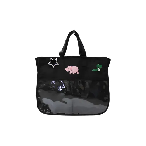 Disney Большая емкость многофункциональный карман блестящий сумка-тоут сумка для покупок женская черная