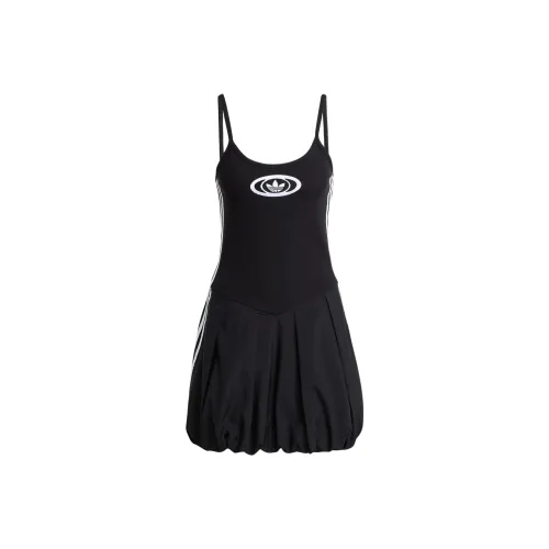 Adidas Originals SS25 CAMPUS 2000 BALLOON DRESS Slip DRESS Women's
