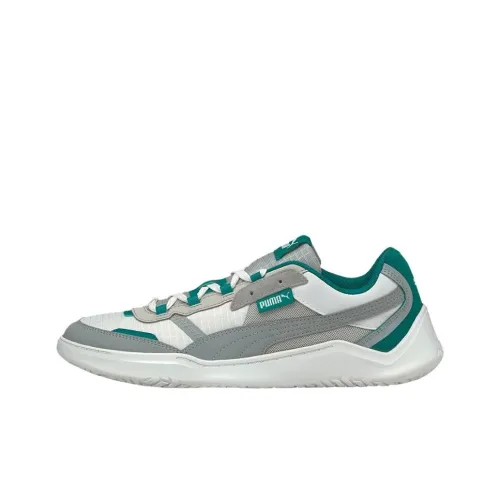 PUMA Dc Future Износостойкие Низкие Беговые Кроссовки Унисекс Белые Серые
