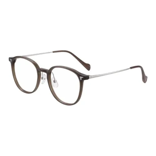 PULAIS Сплав TR Овал Оправы для очков Женские Холодный чайный коричневый