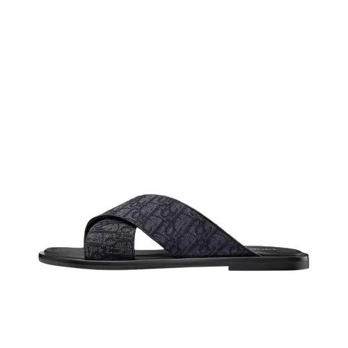 DIOR Alias Quiet Slippers Men's Black