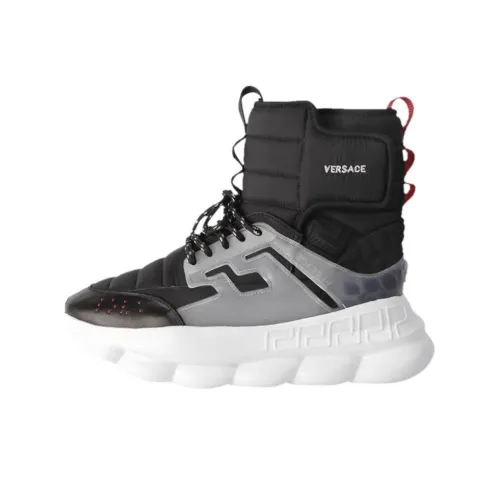 VERSACE CHAIN REACTION VERSACE Ботильоны Мужские Черные