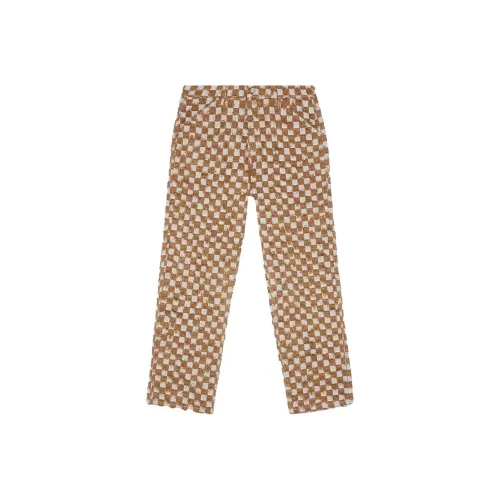 PLEASURES Повседневные брюки Мужские Коричневые