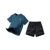 Озерно-голубой + Черный