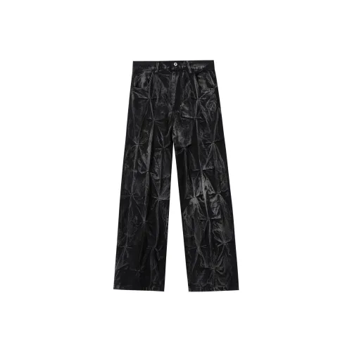 MOCHIN INRO Черные Женские Джинсы