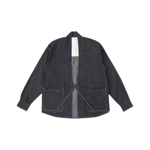 Visvim Индиго Мужские Рубашки