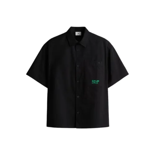 H&M Черный/RSVP Мужские Рубашки