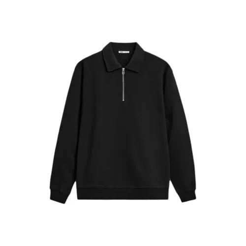 ZARA Черные Мужские Свитшоты