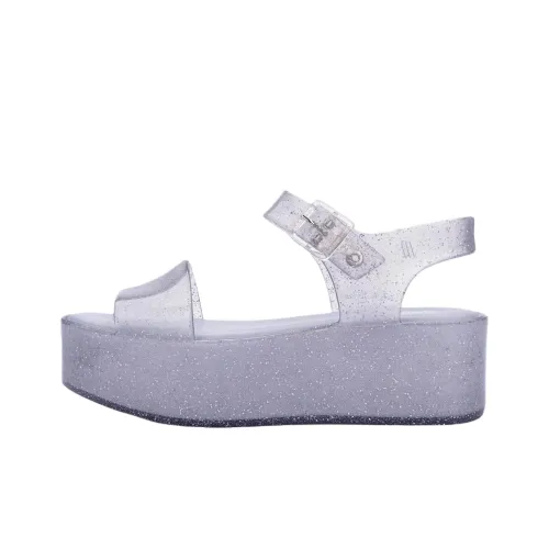 Melissa Mar one Ремень Сандалии Женские Прозрачный Белый