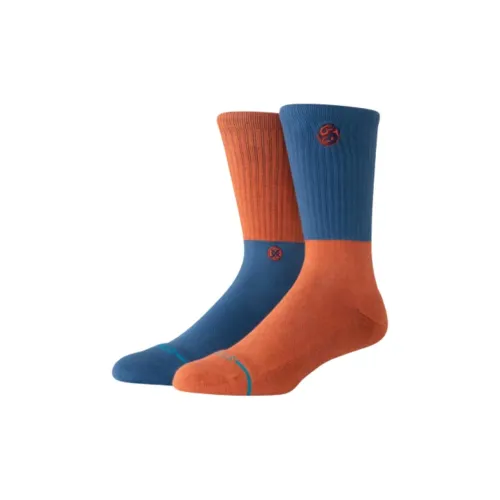 Stance Высокие носки Унисекс 1 упаковка Оранжевый Синий