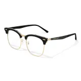 Черный Золото [Тройная Коллаборация] с защитой от синего света, линзы 0 диоптрий