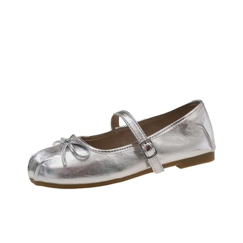 BINGO DUCK Плоская подошва Туфли Мэри Джейн Женские