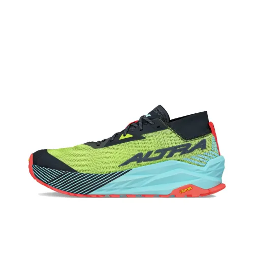 Altra Olympus 275 Беговые кроссовки Низкий топ Желтый Мужской