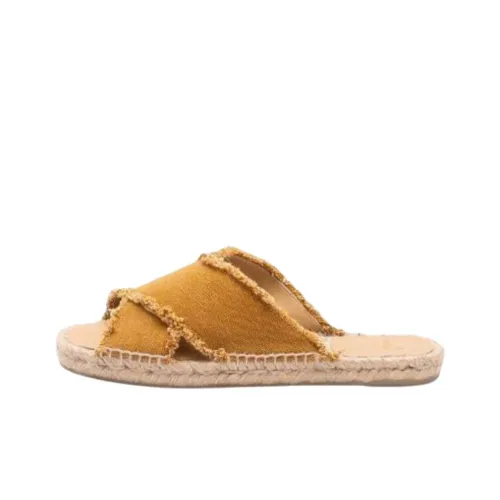 Castañer Palmera Устойчивые к истиранию Слипоны Женские Коричневый