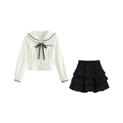 Luohua Candy Женские комплекты с юбкой