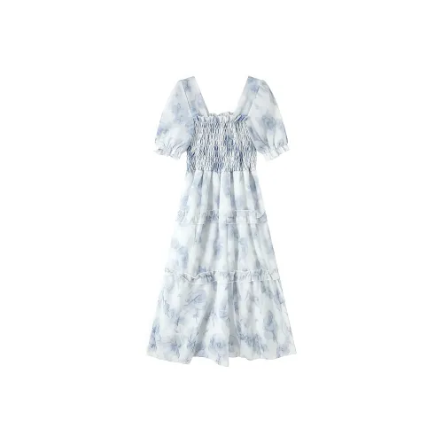 Nathania Короткий рукав Платье Женское