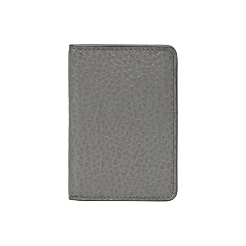 Maison Margiela Телячья кожа Держатель для карт Женские цвет серый оттенок "галечно-серый"