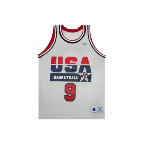 Champion Баскетбольная Джерси Мужская Белая