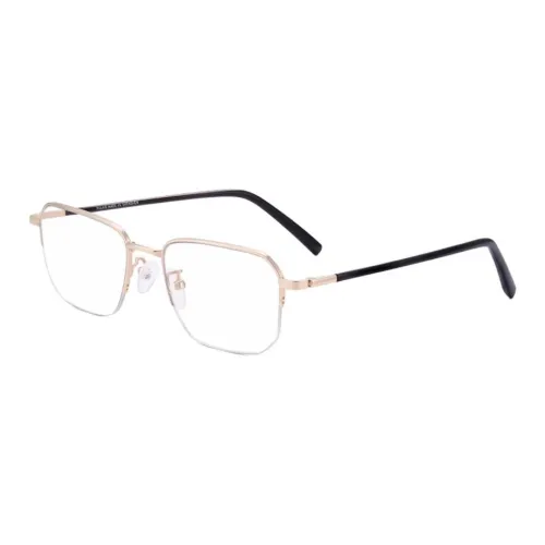 PULAIS Сплав Пластик Оправа для Очков Квадратные Мужские Золотые