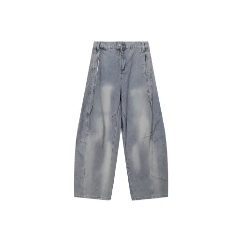 51XXHA Синие Унисекс Джинсы