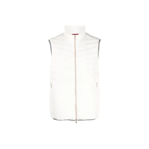 BRUNELLO CUCINELLI Розовый Мел Белый Мужской Пуховик