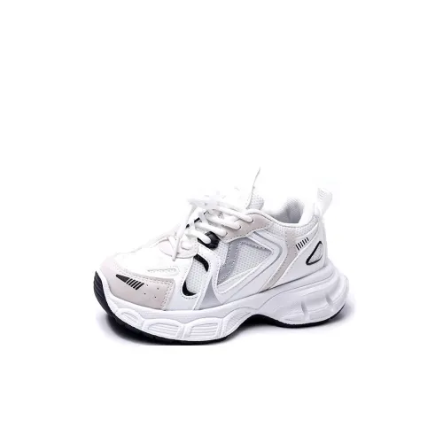 Неон Устойчивый к истиранию Дышащий Легкий Амортизация Низкий Топ KIDS Лайфстайл Обувь Экрю Дети Возраст 3-7 лет