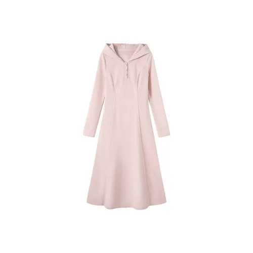 DX.DAXI Длинное платье с длинными рукавами женское