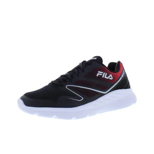 FILA Memory Panorama 8 Устойчивый к истиранию Низкий Топ Повседневные Беговые кроссовки Мужские Черные