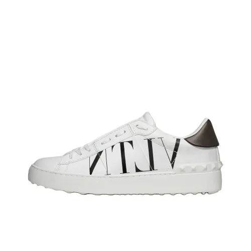 Valentino Open VLTN Low Top Стильные Скейтбординги Женские Белые