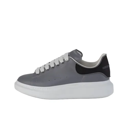 Alexander McQueen Oversized Sneaker Low Топ Стильные Скейтбординги Мужской Серый