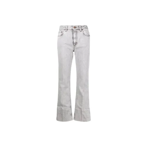 Brunello Cucinelli Серые Женские Джинсы