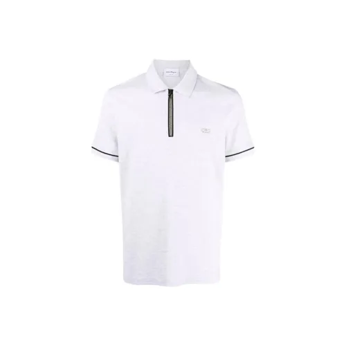 Ferragamo Gray Men's Polo Феррагамо Серый Мужской Поло
