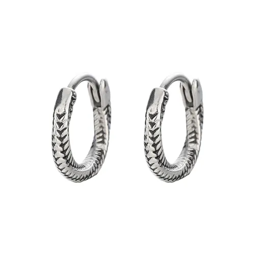 GUDUD Серьги из титанового стального сплава Унисекс