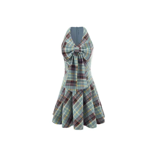 SEAR OFFICIAL Рождественский зеленый Женские Слиплатья