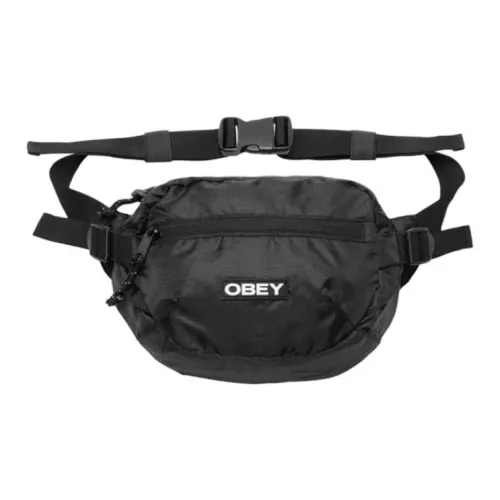 Obey Поясные сумки, черный, унисекс
